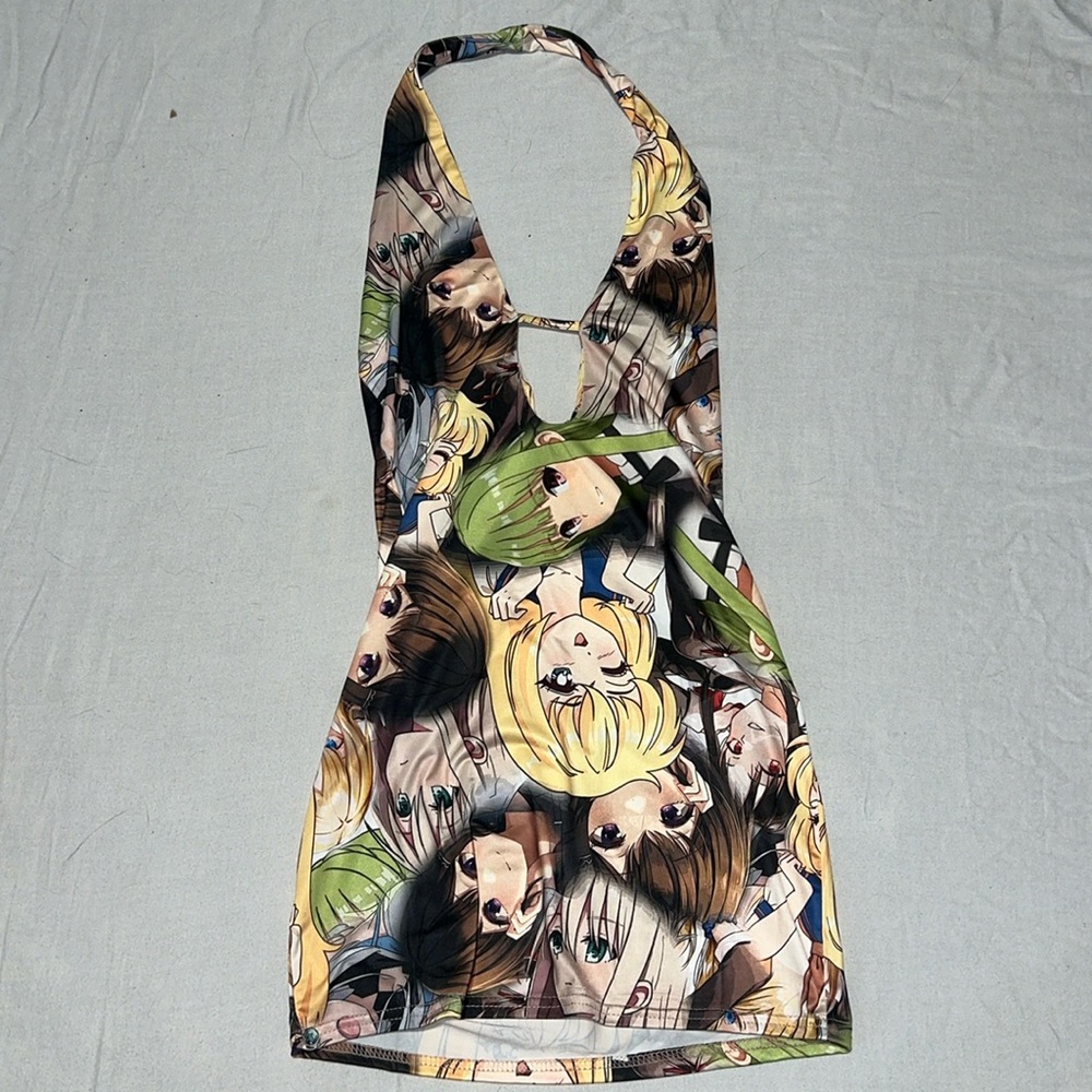 NGOrder anime halter dress - UK 8/US S/4 NWOT